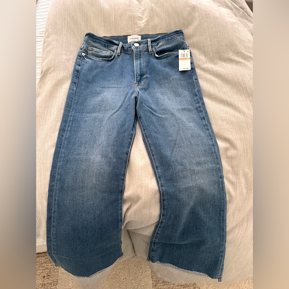 Frame Denim Le Crop Flare Jeans